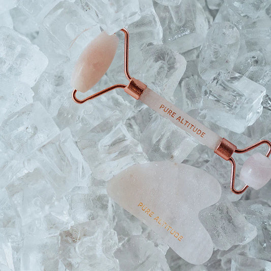 Rose Quartz w/Gua Sha